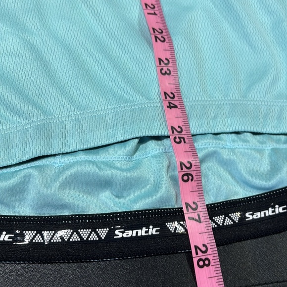 Santic Cycling,Running,hiking,1/4 zip pullover, elastic waist,3 back pocket - Picture 11 of 12